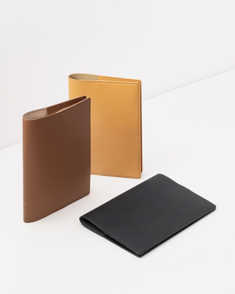 커먼누보 북커버 컬러 구성, 모카브라운 라떼베이지 에스프레소블랙 독서용품