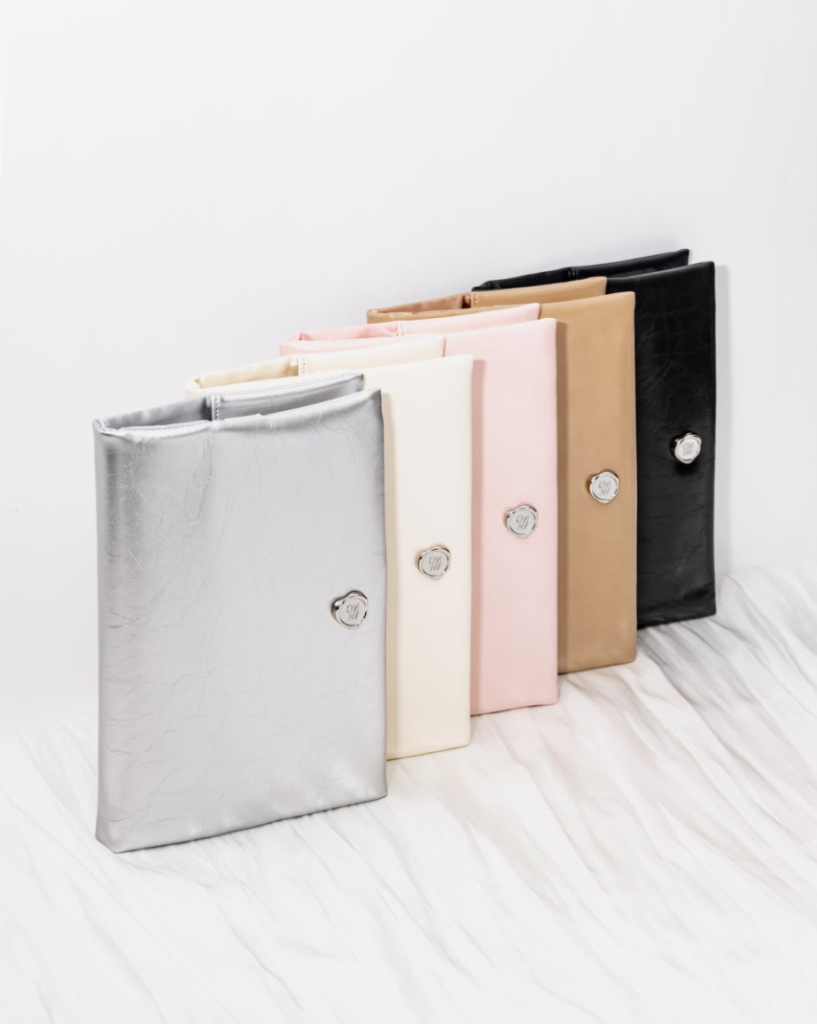 누보 글로시 북커버 실버,아이보리,핑크,브라운,블랙 5종 라인업